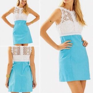 Lilly Pulitzer Breakers Shift Breakers Blue size 0